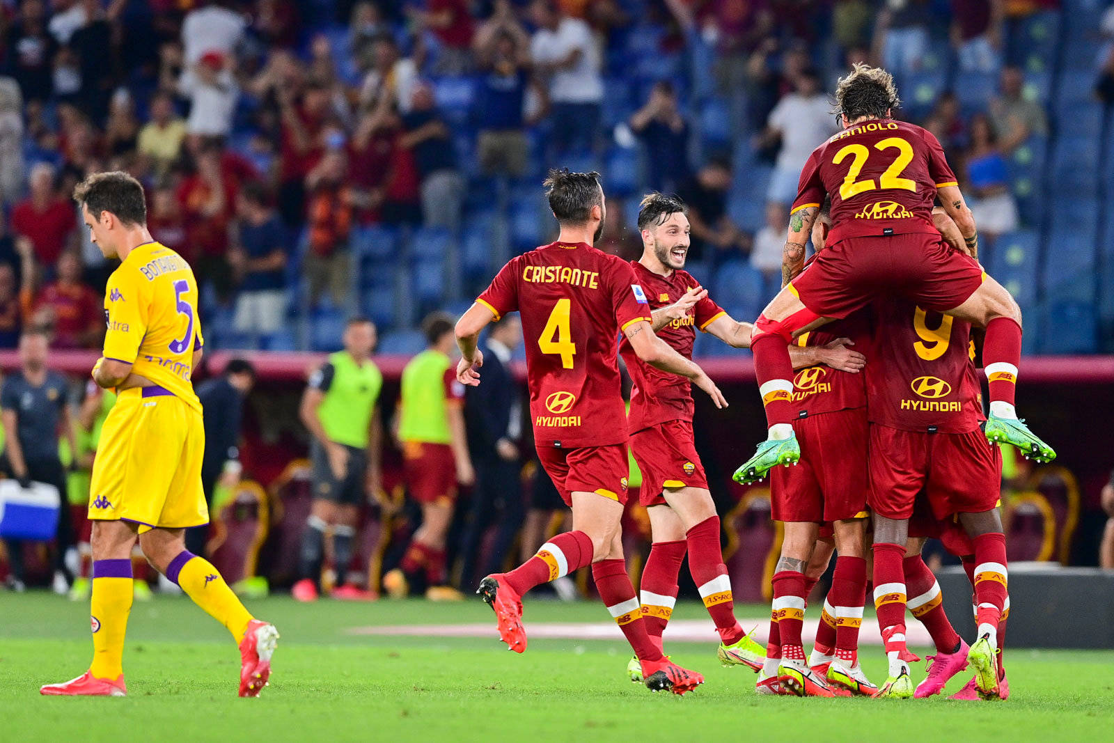 罗马队长发挥稳定，展现领袖风范带领全队